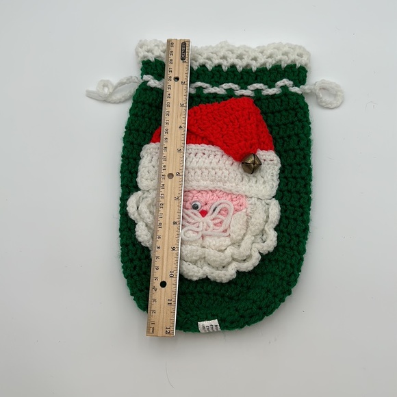 Handmade Crochet Christmas Gift Bag - Picture 14 of 15